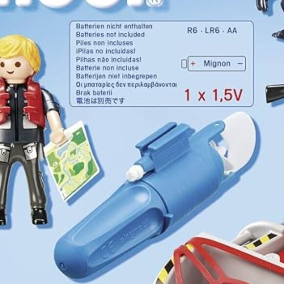 Playmobil - Dino Hovercraft with Underwater Motor #9435 New in Box - Picture 11 of 15